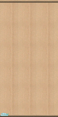Sims 2 — TC37 AquaKitch Plain Wood Wall by tlkaska — This light wood wall was designed for Texture Challenge 37 (texture