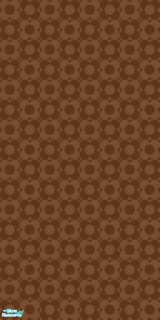 Sims 2 — Studio K Petite Posie - Chocolate by StudioKhagerks — 28 colors total. Can be found under Wallpapers.