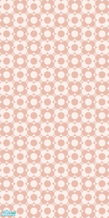Sims 2 — Studio K Petite Posie - Blush by StudioKhagerks — 28 colors total. Can be found under Wallpapers. Coordinates