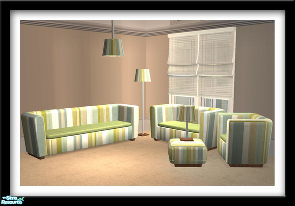 Sims 2 — LINEN Living Soft Furnishing Recolour 3 by simtomatic — Recolours all linen fabric files in this set.