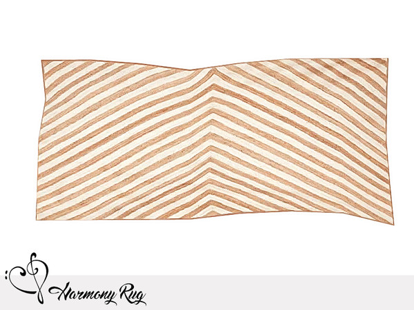 Sims 4 — Nikadema Harmony Rug by nikadema — A comtemporary rugmade in light color