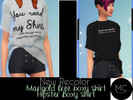 Sims 4 — Miharu_Chan Recolor Freeboxyshirt - mesh needed by Nickibeam2 — Sul Sul everyone, hope you like my new recolor