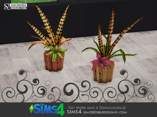 Sims 4 — Natural Stone Flower by SIMcredible! — by SIMcredibledesigns.com available at TSR __________________ * 2 colors