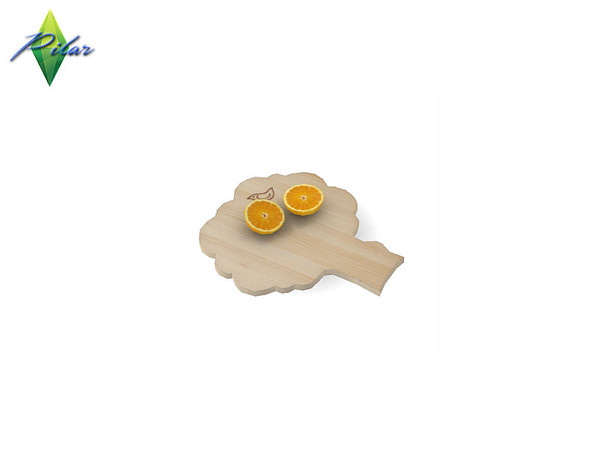 Sims 4 — Pilar Isla cutting board by Pilar — A kitchen that leaves a lot of freedom of expression