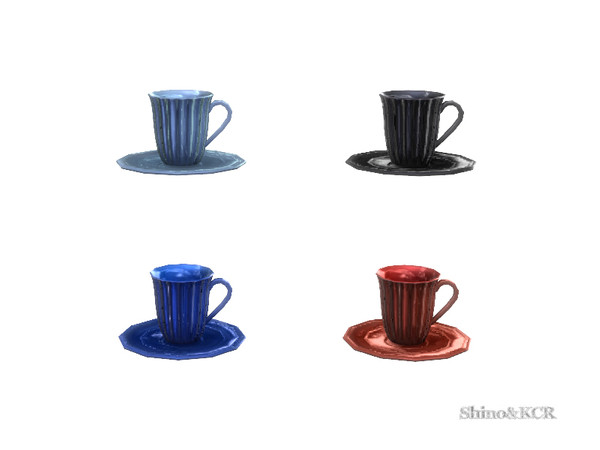 Sims 4 — Outdoor 2016 - Cup by ShinoKCR — shiny Ceramic Dish