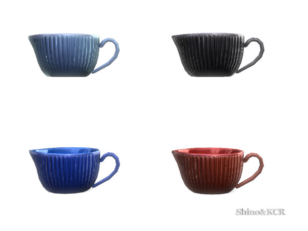 Sims 4 — Outdoor 2016 - Milkserver by ShinoKCR — shiny Ceramic Tableware