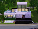 Sims 3 — Nightfall by dommmi12 — High-end bar or 'musical area' along with a lot of cosy sitting space both indoors or on
