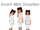 Sims 4 — Sweet Girls Sweaters *REQUIRES GTW* by pixelkitteh — Available in 9 sweet and playful colors. Requires get to