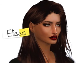 Sims 4 — Elissa by Ravvda2 — Elissa is a young Portuguese Turkish inspired model, she's super active and love sports.