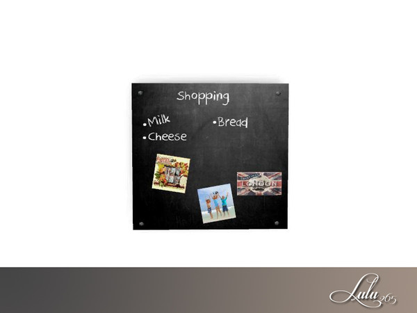 Sims 4 — Essentials Kitchen Chalkboard Decor  by Lulu265 — Part of the Essentials Kitchen Set 