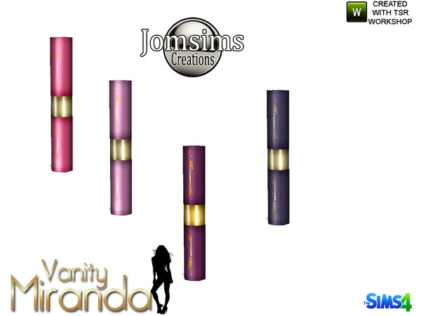 Sims 4 — miranda vanity closed lipstick deco by jomsims — miranda vanity closed lipstick deco