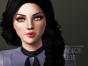 Sims 3 — Alice Elie by Pralinesims — Alice Elie is another one of our older models (previously available at our blog),