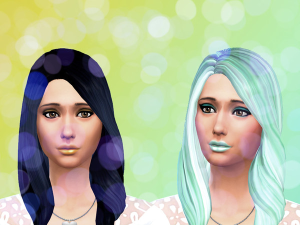 Sims 4 — Basic Lipstick by emerald1122 — -Includes 9 different colours! -For teen, adult and elder females. -No CC or