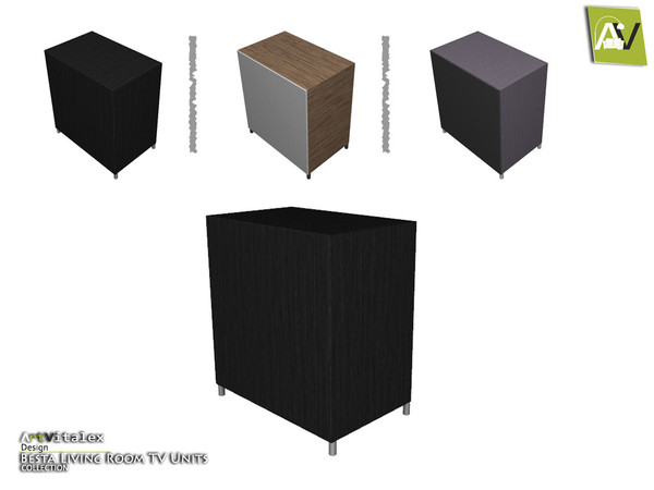 Sims 4 — Besta TV Unit Big Cabinet by ArtVitalex — - Besta TV Unit Big Cabinet - ArtVitalex@TSR, Jun 2016