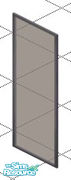 Sims 1 — Sunscreen Gray Plate Glass Window by LMRichardson — 