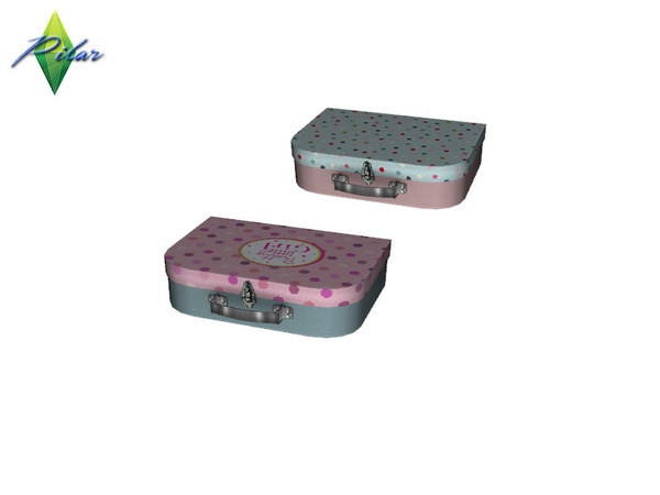 Sims 4 — Berlingot BadSmall2 by Pilar — Children's bedroom with candy colors