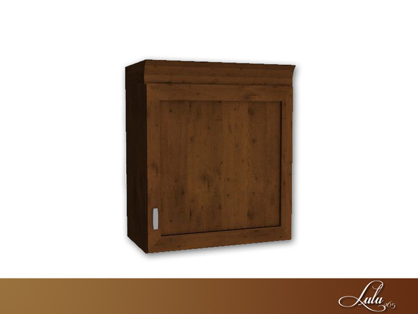 Sims 3 — Traditional Kitchen Cabinet by Lulu265 — Part of the Traditional Kitchen Set Fully CAStable