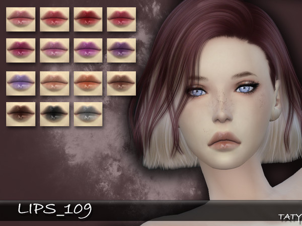 Sims 4 — [Ts4]Taty_Lips_109 by tatygagg — - Female - Human, Alien - Teen to Elder