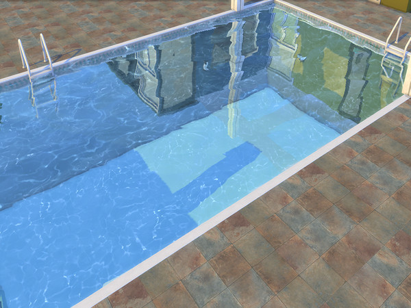 Sims 4 — Crystal Blue Pool Water by SimplyPixeling — Crystal Blue Pool Water