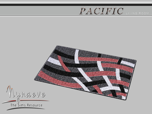 Sims 4 — Pacific Heights Living Rug by NynaeveDesign — Pacific Heights Living Room - Rug Located in: Decor - Rugs Price: