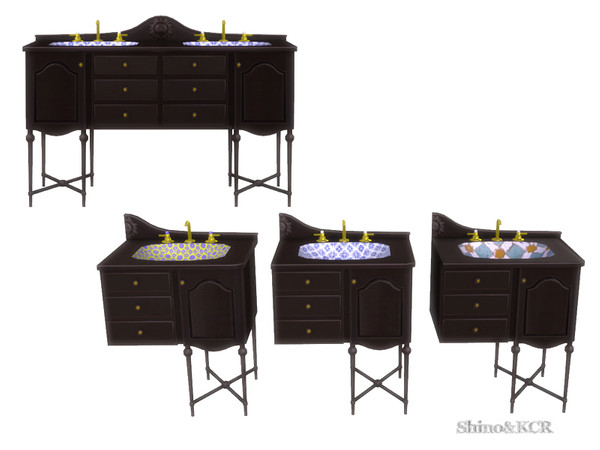 Sims 4 — French Quarter - Sink right by ShinoKCR — French Quarter Furniture for your House in New Orleans