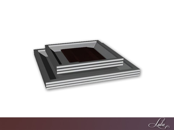 Sims 4 — Pentworth Dining Decor Square Dishes  by Lulu265 — Part of the Pentworth Dining Set 3 Colour Variations Included