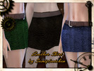 Sims 4 — Leather Skirt by Samtpfoetchen by AnniSamtpfoetchen — I created a Skirt for Ladys with Leather structure. It