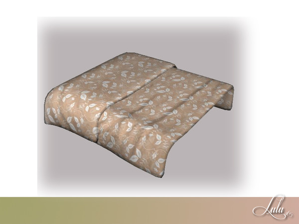 Sims 4 — Country Dreams Comforter  by Lulu265 — Part of the Country Dreams Set 3 variations included 