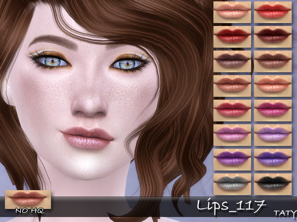 Sims 4 — [Ts4]Taty_Lips_117 by tatygagg — Female Human, Alien Teen to Elder Hq Compatible