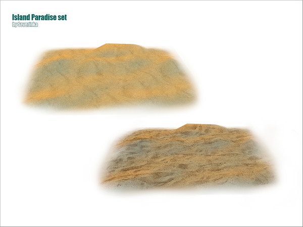 Sims 4 — [Island Paradise] Sand rug 3x3 by Severinka_ — Sand rug 3x3 From the set of 'Island Paradise' 2 colors