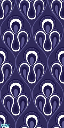 Sims 2 — Studio K Ornamental - Midnight by StudioKhagerks — 28 colors total. Can be found under Wallpapers. Coordinates