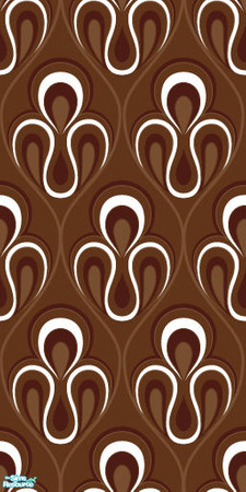 Sims 2 — Studio K Ornamental - Chocolate by StudioKhagerks — 28 colors total. Can be found under Wallpapers. Coordinates