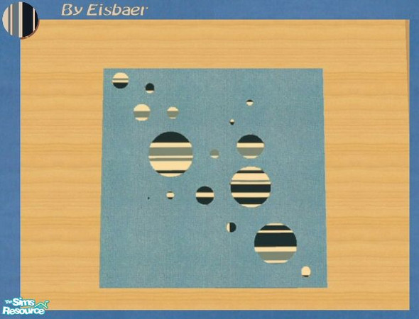 Sims 2 — Reflexsims Young Line  Moza - Rug by Eisbaerbonzo — Modern rug