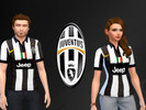 Sims 4 — Juventus Jersey by cepzid — -Male -Masculine and Feminime -Teen to Elder -Home Jersey