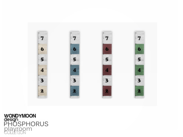 Sims 4 — Phosphorus Growth Chart by wondymoon — - Phosphorus Playroom - Growth Chart - Wondymoon|TSR - Creations'2016