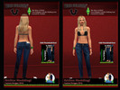 Sims 4 — Female Truey Cloth v1 by Vemkeit2 — This is the start of my female line of True Religion Clothing Special