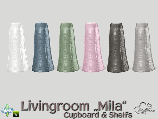Sims 4 — Mila Living Vase Vulcano v1 by BuffSumm — Part of the *Livingroom Mila*