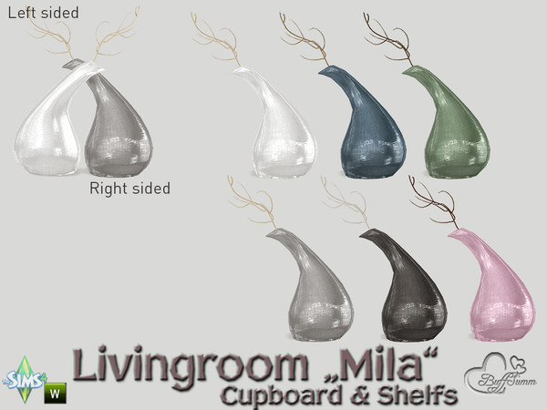 Sims 4 — Mila Living Vase Branch right by BuffSumm — Part of the *Livingroom Mila*