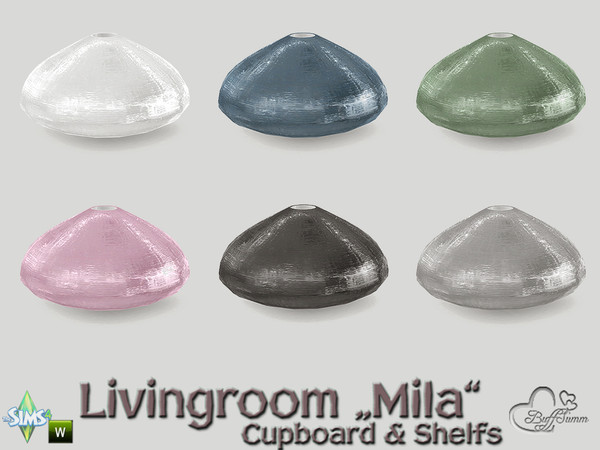 Sims 4 — Mila Living Vase round by BuffSumm — Part of the *Livingroom Mila*