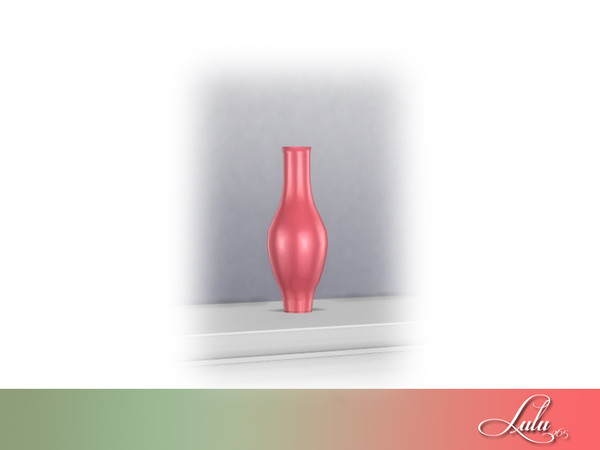 Sims 4 — Belcourt Bedroom Vase by Lulu265 — Part of the Belcourt Bedroom Set 3 variations included Please do not copy or