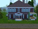 Sims 4 — Achilles Manor by LynneBbz — An attempted replica of Achilles Manor in Assassins Creed 3, featuring two bedrooms