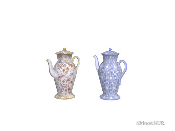 Sims 4 — New Orleans - Coffee Pot by ShinoKCR — Decorative Kitchen Ware for antique Kitchens