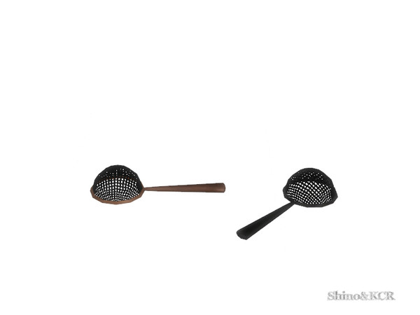 Sims 4 — French Quarter  - Strainer Small by ShinoKCR — Decorative Kitchen Ware for antique Kitchens