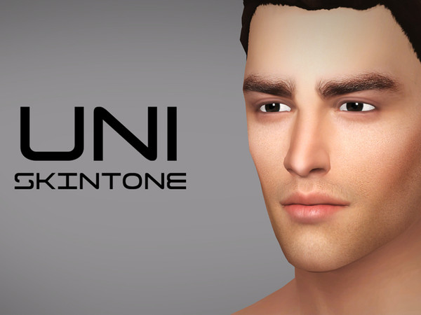 Sims 4 — Uni Skintone by Golyhawhaw — A semi realistic skintone which comes in four coours.