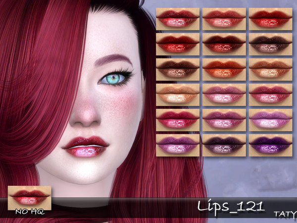 Sims 4 — [Ts4]Taty_Lips_121 by tatygagg — - Female - Human, Alien - Teen to Elder - Hq compatible