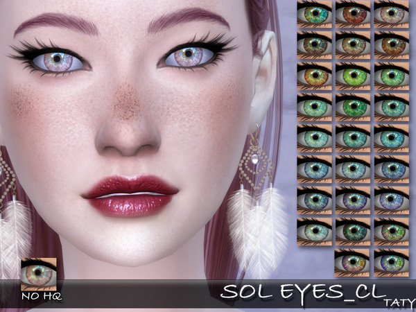 Sims 4 — [Ts4]Taty_SolEyes_CL by tatygagg — - Female, Male - Human, Alien - Child to Elder - Hq Compatible