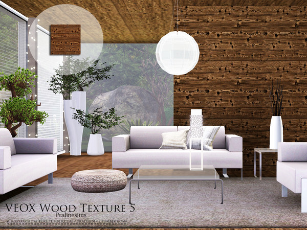 Sims 3 — VEOX Wood Texture 5 by Pralinesims — By Pralinesims for TSR / Pattern Tool: Wood Category