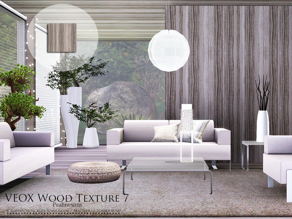 Sims 3 — VEOX Wood Texture 7 by Pralinesims — By Pralinesims for TSR / Pattern Tool: Wood Category