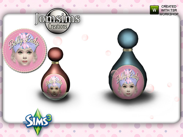 Sims 3 — belly lady perfume 2 by jomsims — belly lady perfume 2