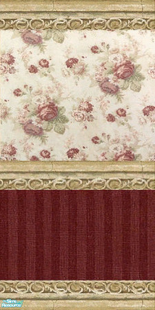 Sims 2 — JP Beautiful Roses Bedroom - Individual  by Jonchloe — This is my "Beautiful Roses & Stripes 3"